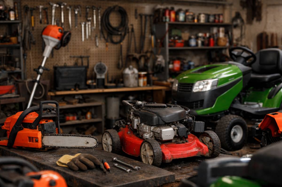 Servis zahradní techniky Rychvald -