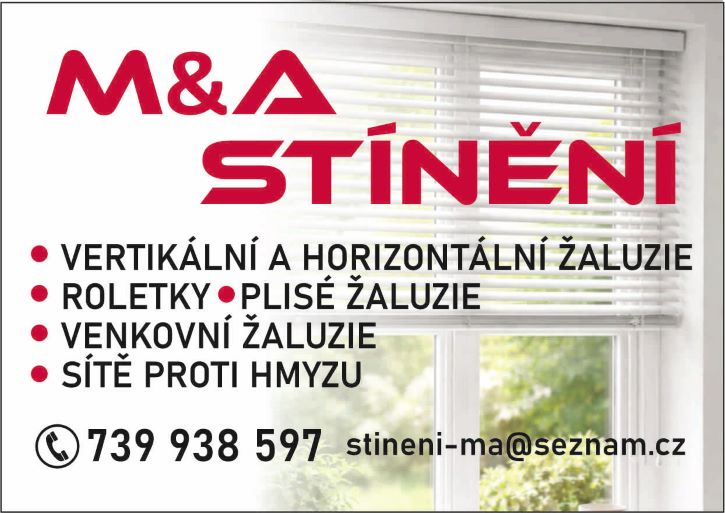 M&A Stínění foto 1
