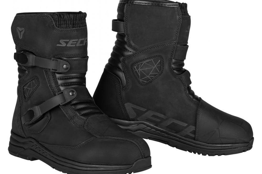 Boty na moto Seca S-ADV černé