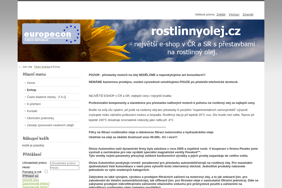 Rostlinnyolej.cz