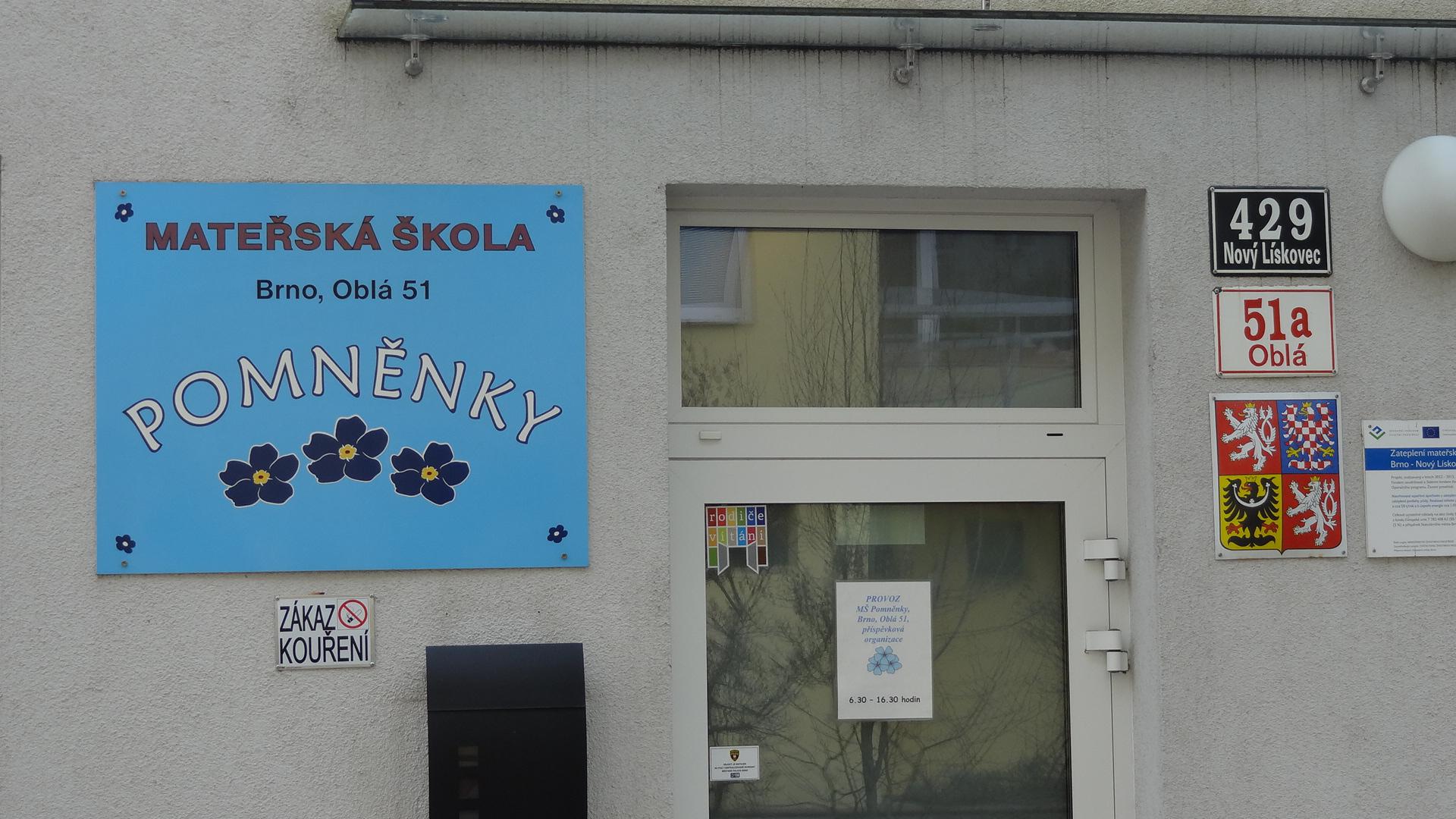 Mateřská škola Pomněnky, Brno, Oblá 51 foto 3