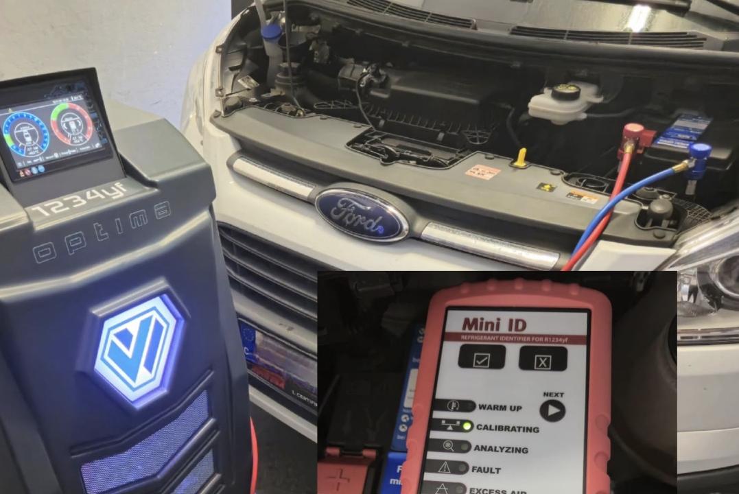 Plníme klimatizace R134a + 1234yf, čistíme ozonem