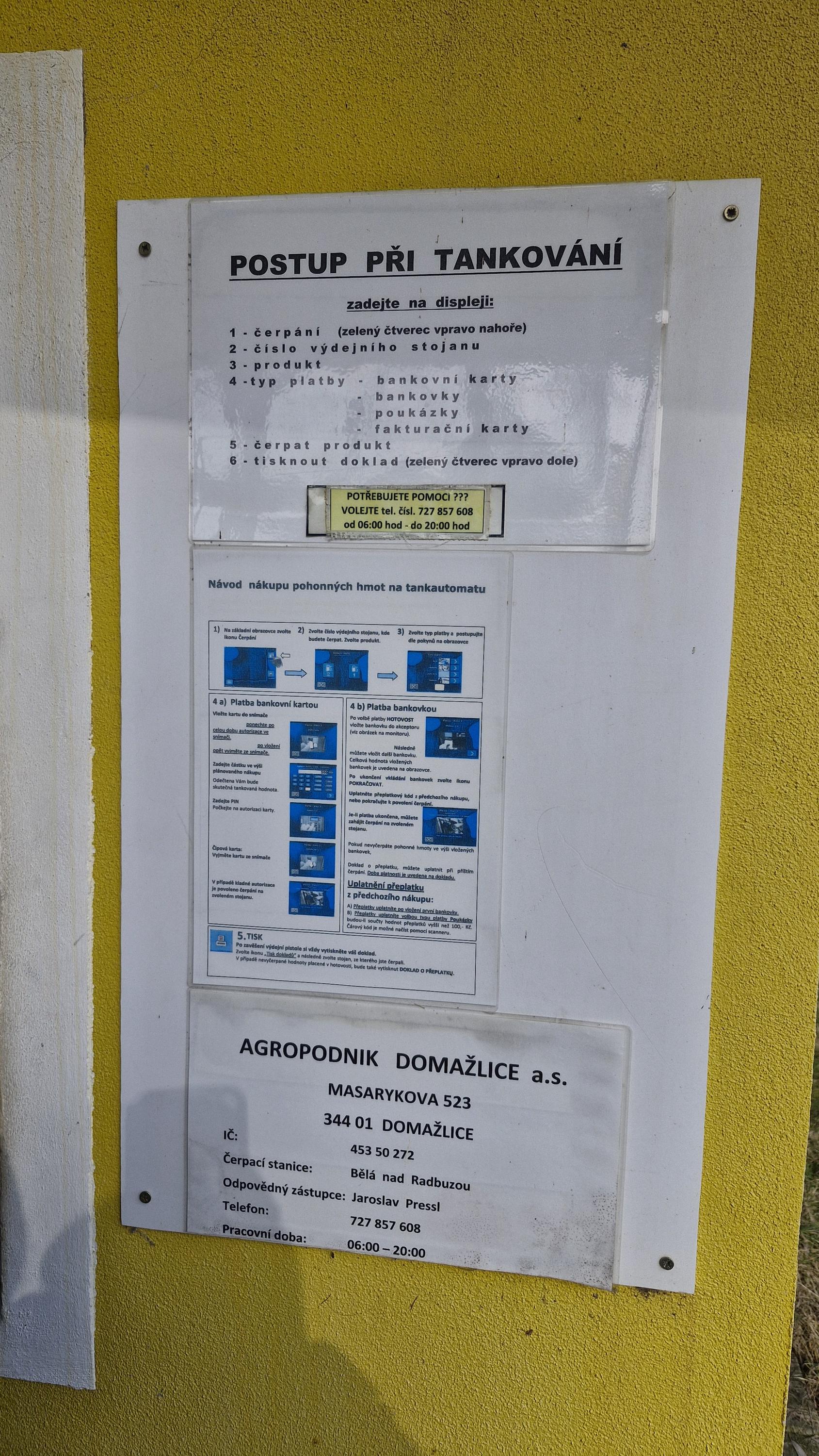 Čerpací stanice AGP foto 3