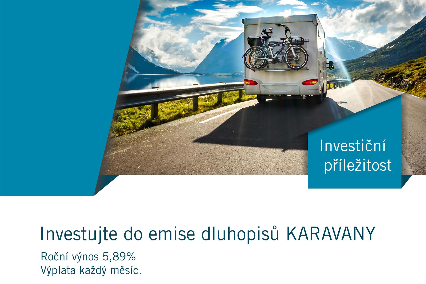 Investice do rozvoje půjčovny karavanů