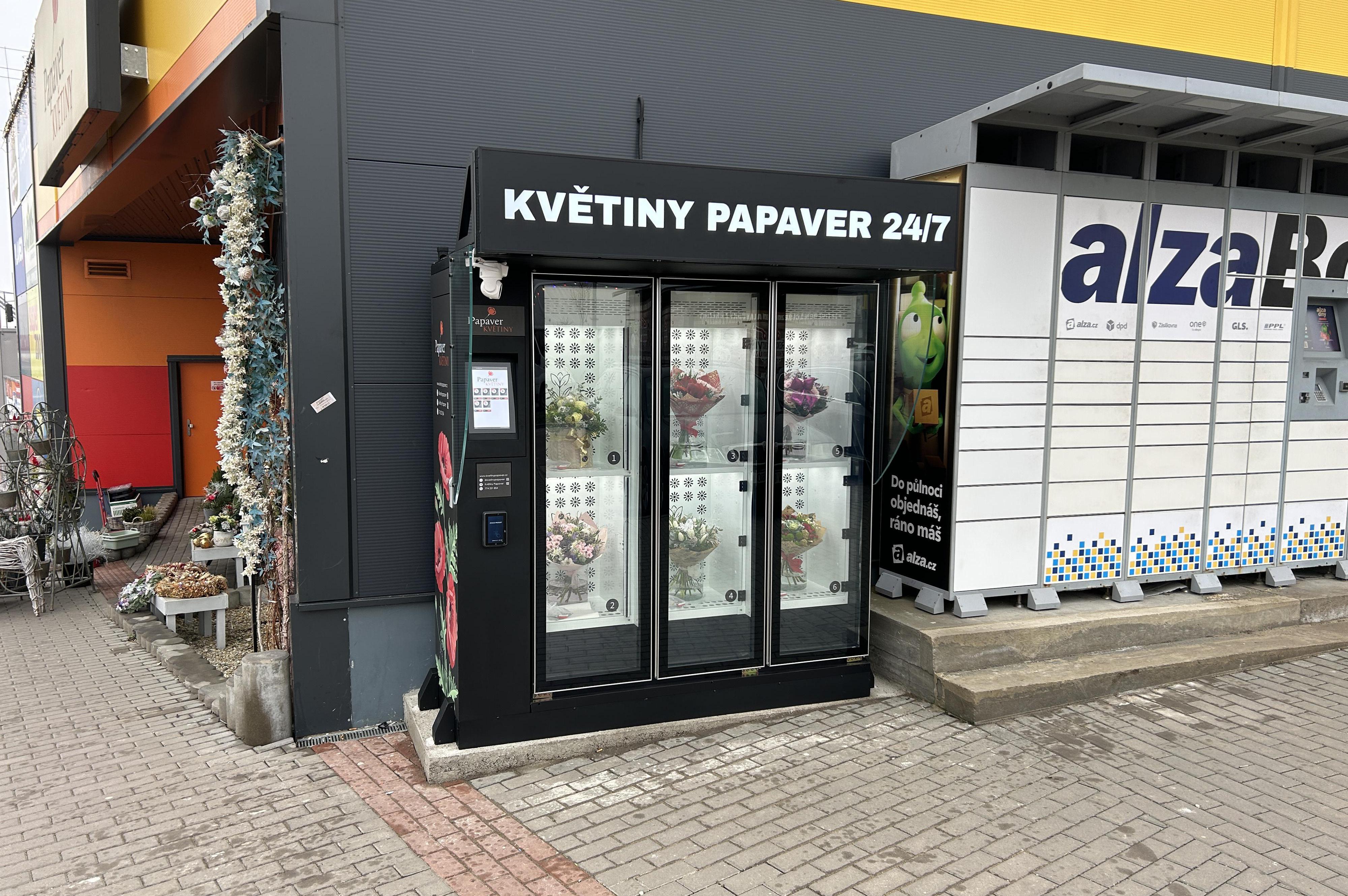 Květinový automat Papaver