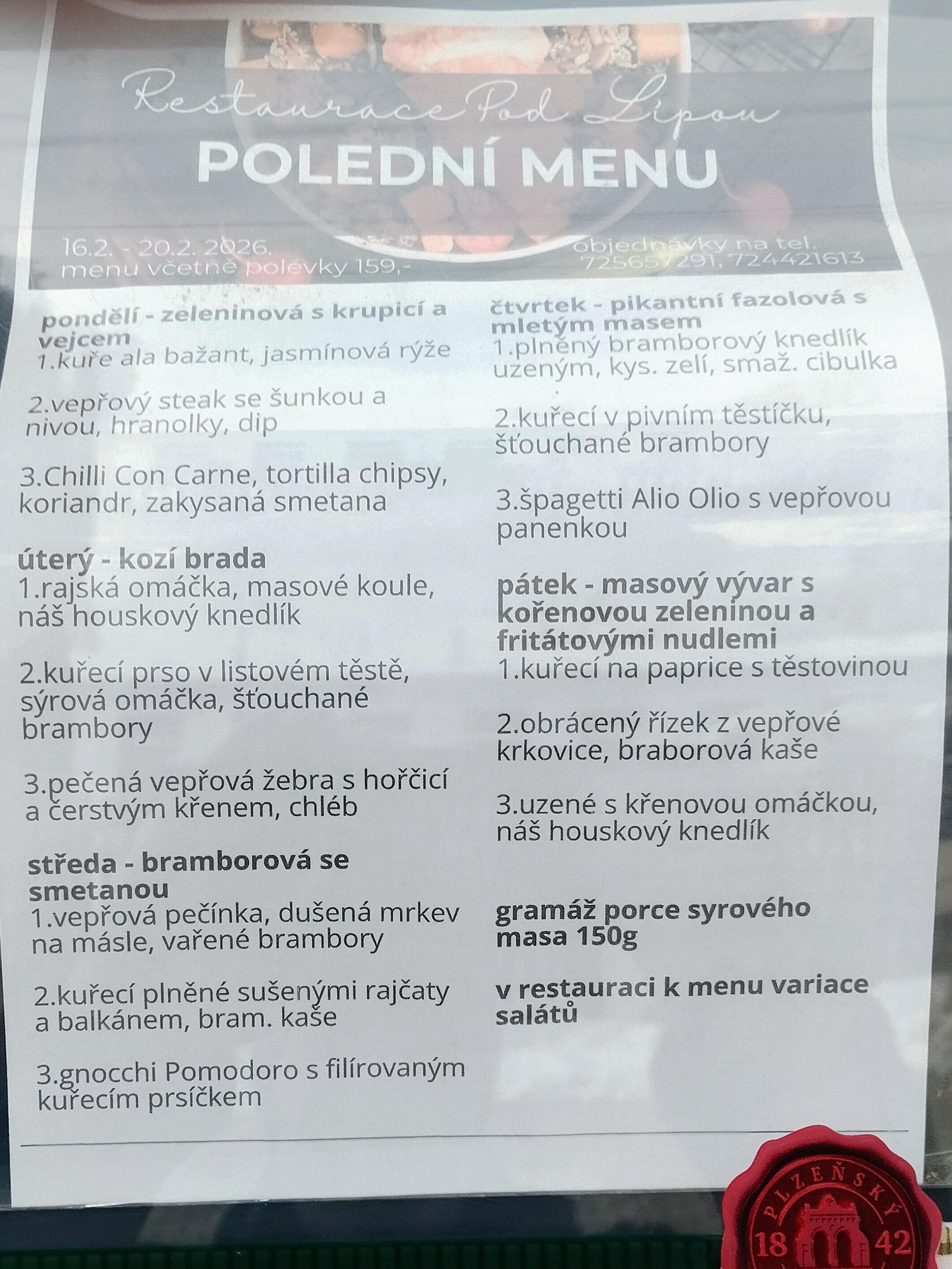 Restaurace pod Lípou foto 6