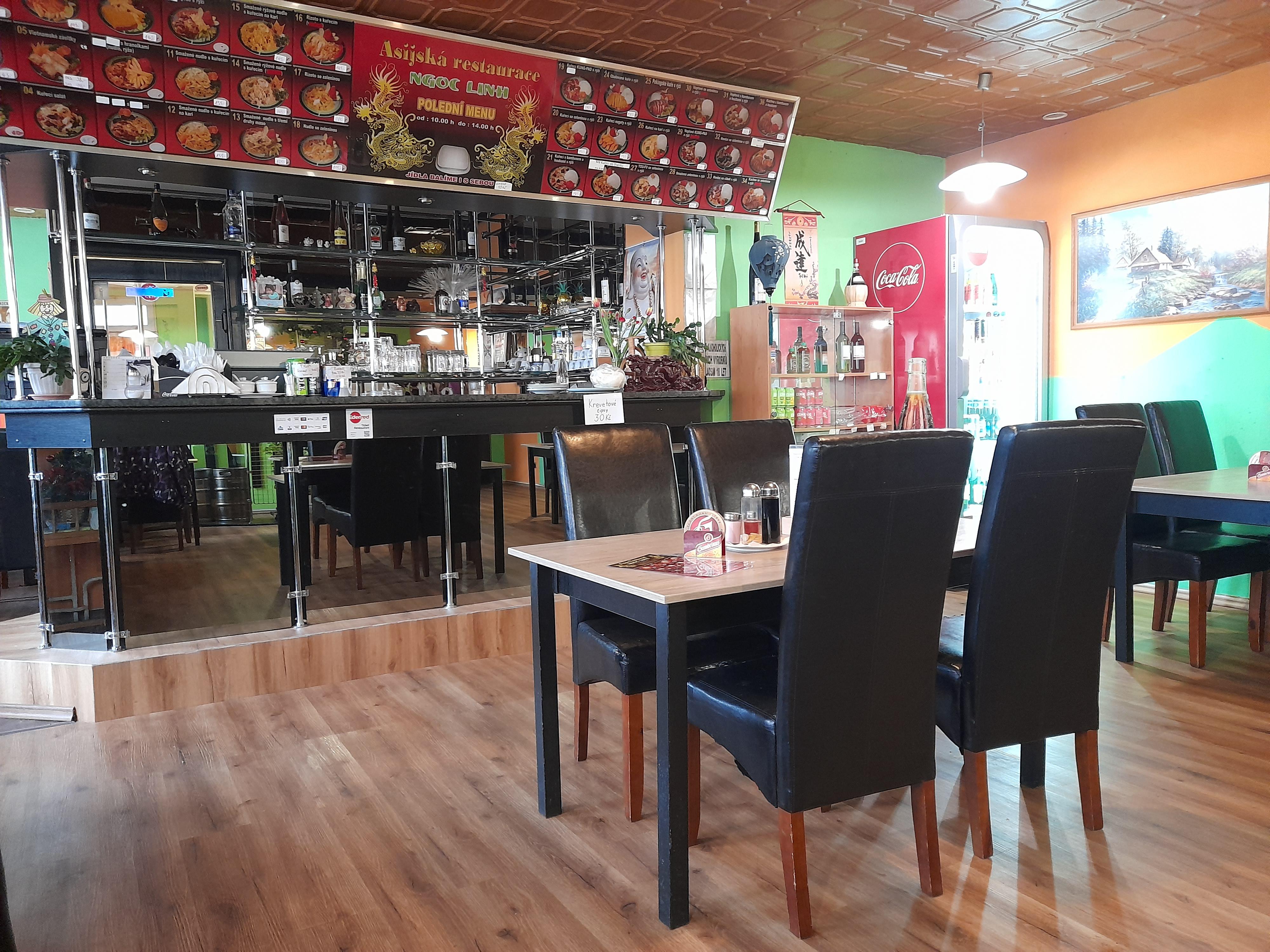 Asijská restaurace Ngoc Linh