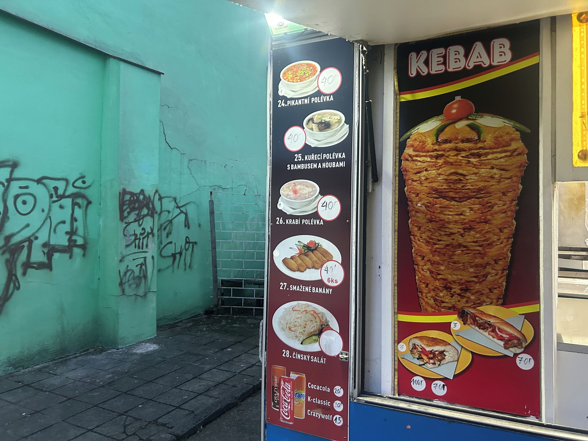 Vietnamská jídla a kebab foto 3