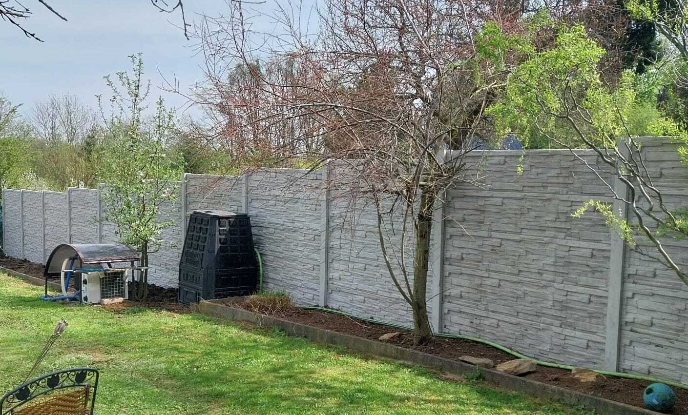 Moravské betonové ploty foto 2