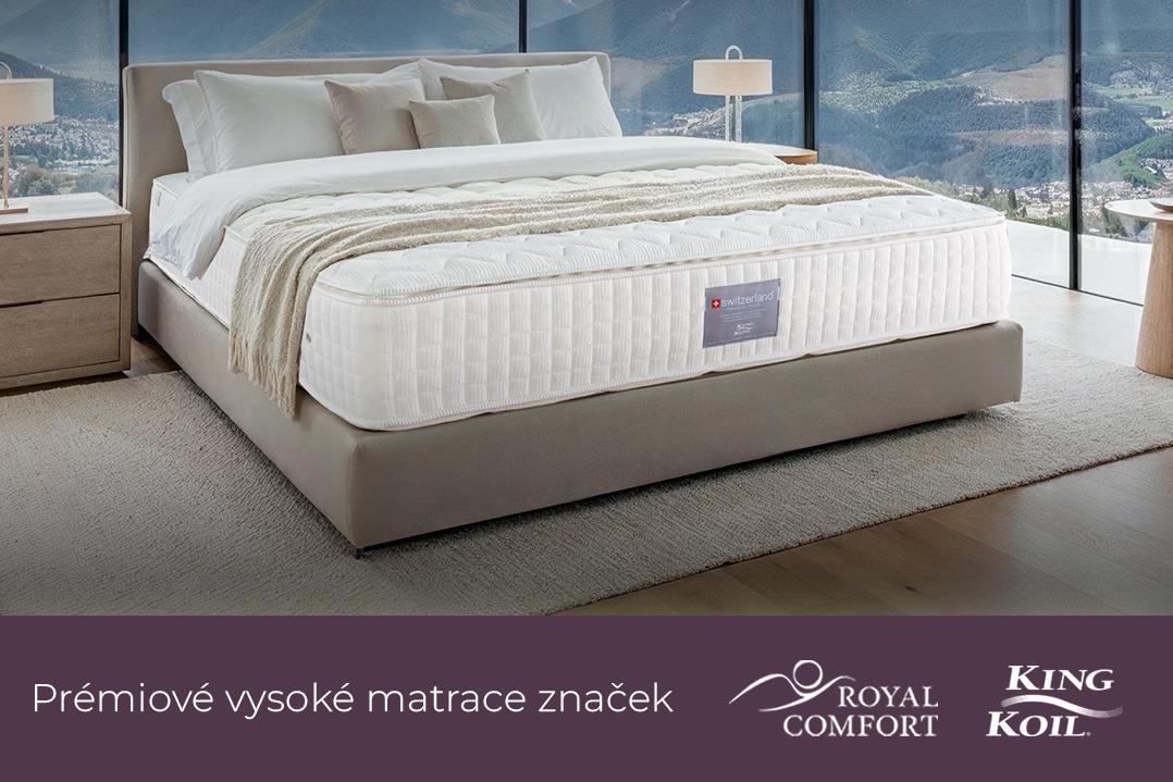 Prémiové vysoké matrace