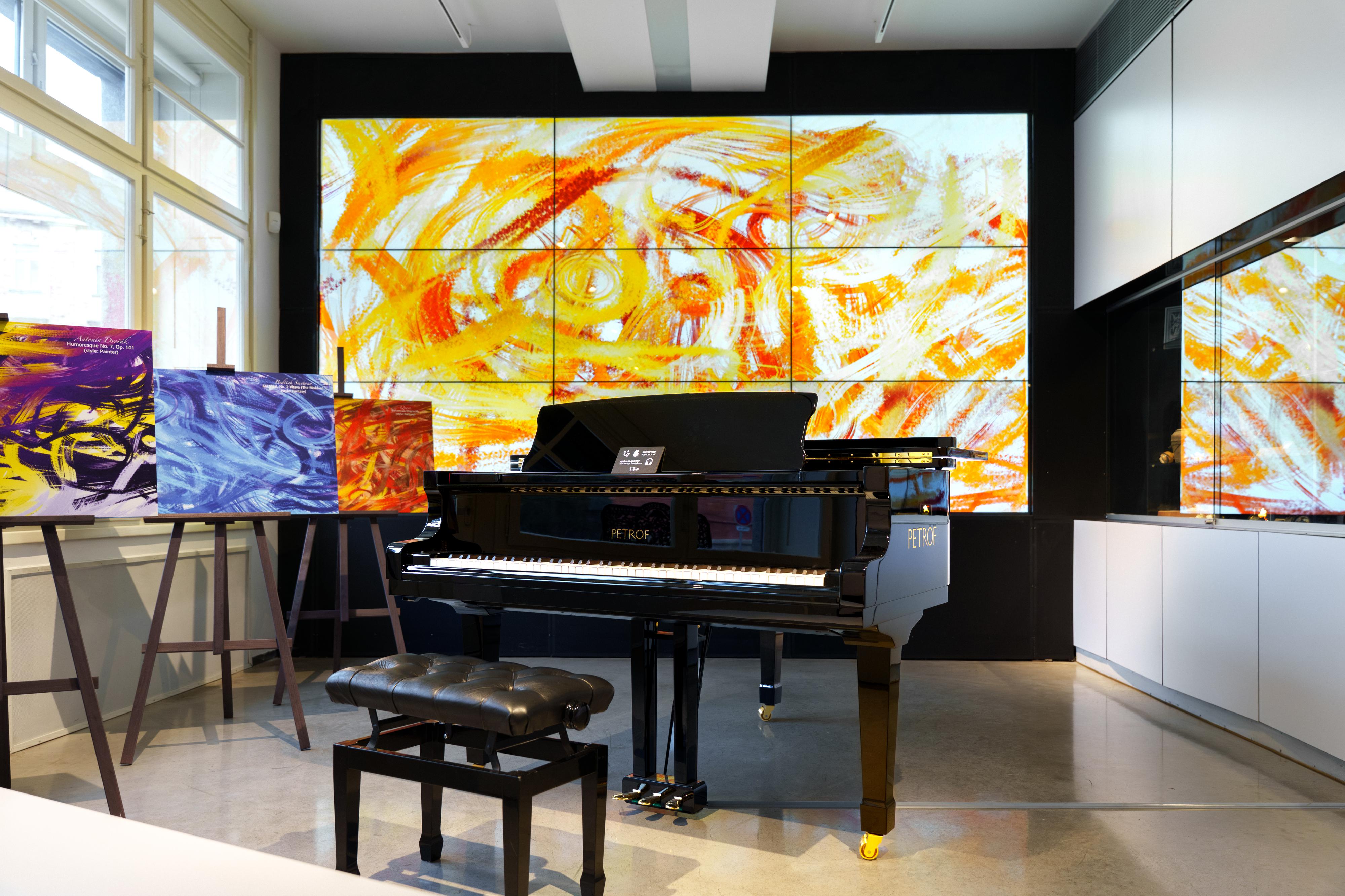 expozice PETROF Museum foto 2