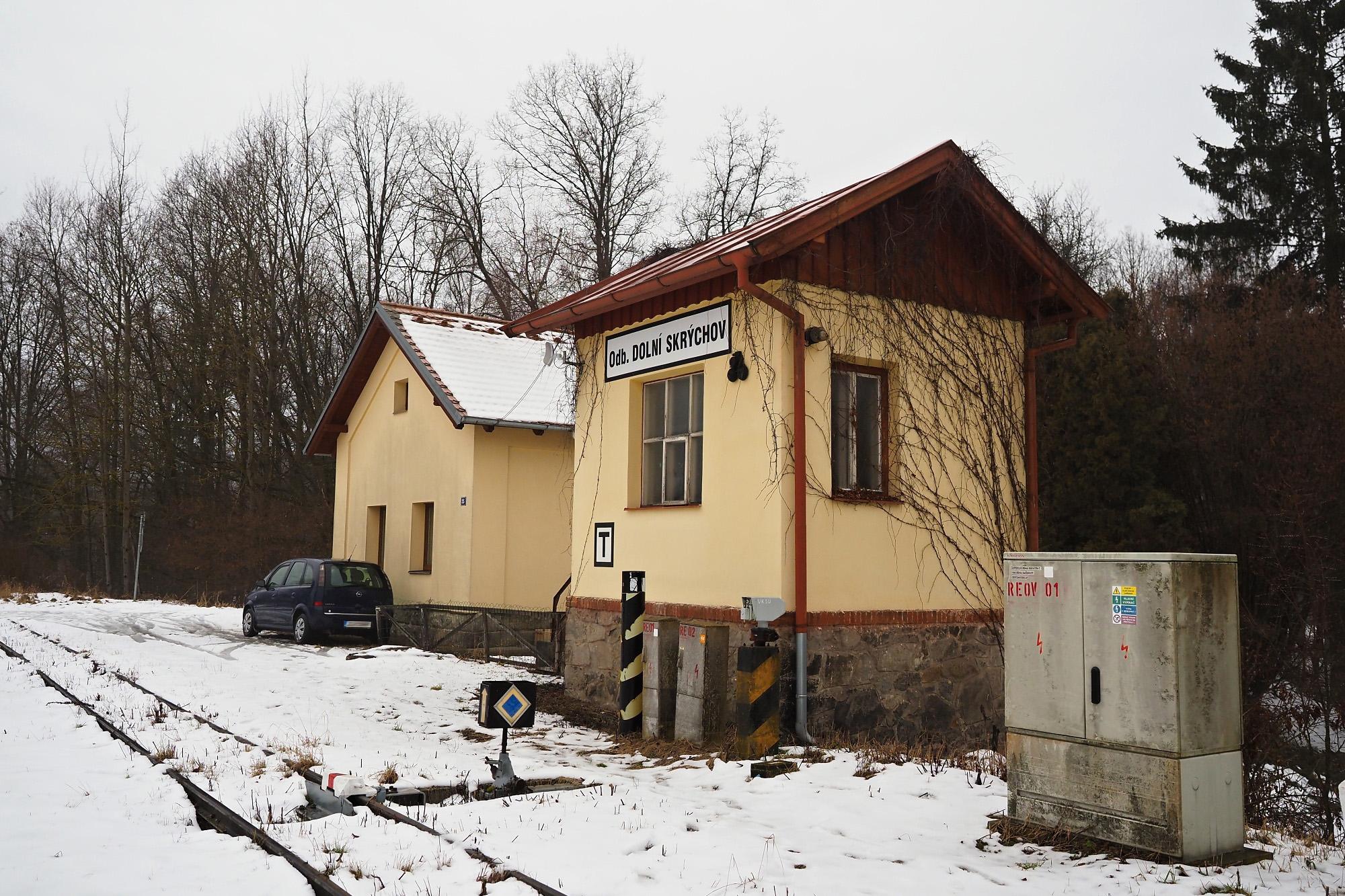 Ubytování na nádraží Dolní Skrýchov foto 2