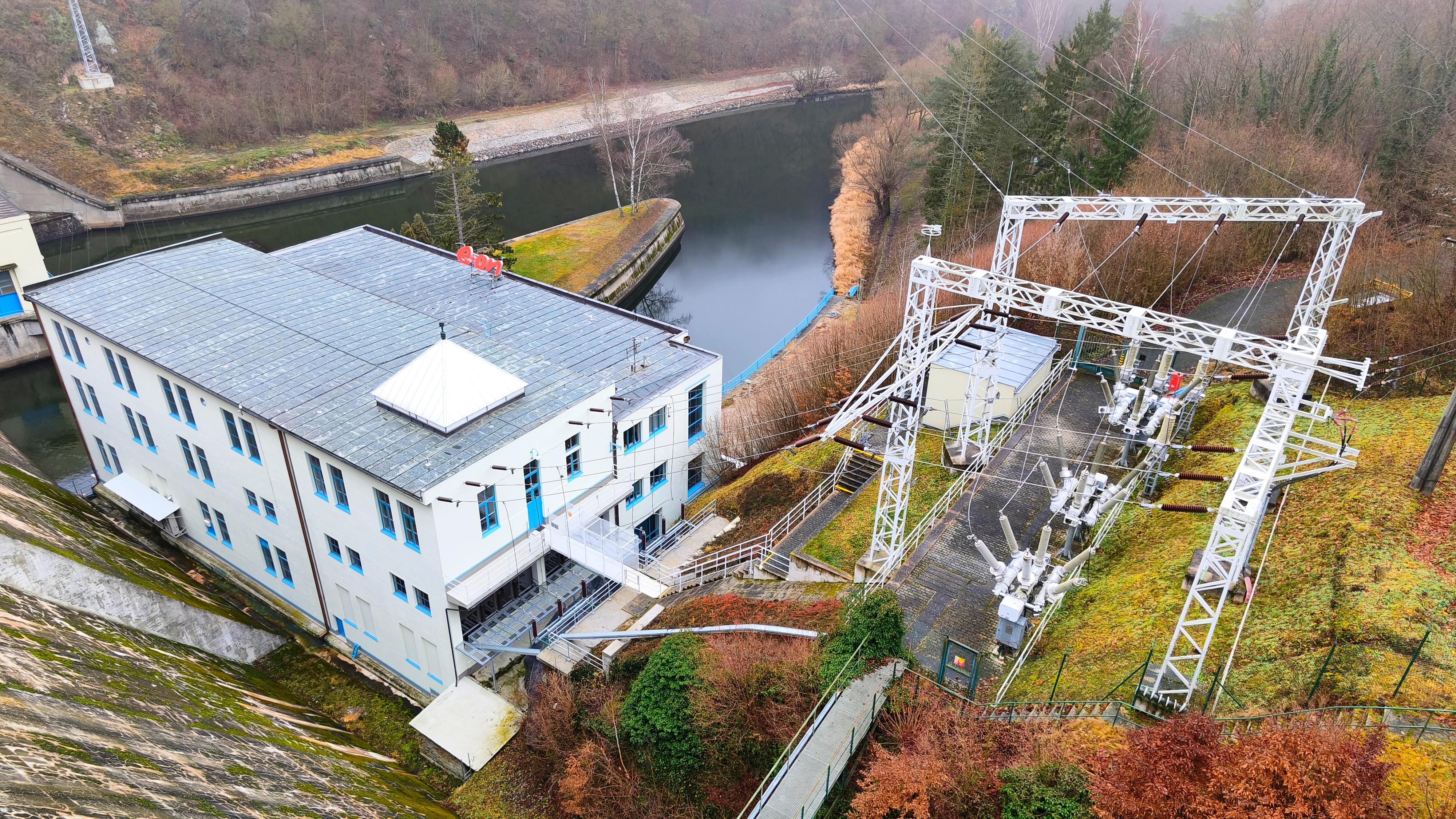 Vodní elektrárna Vranov foto 2