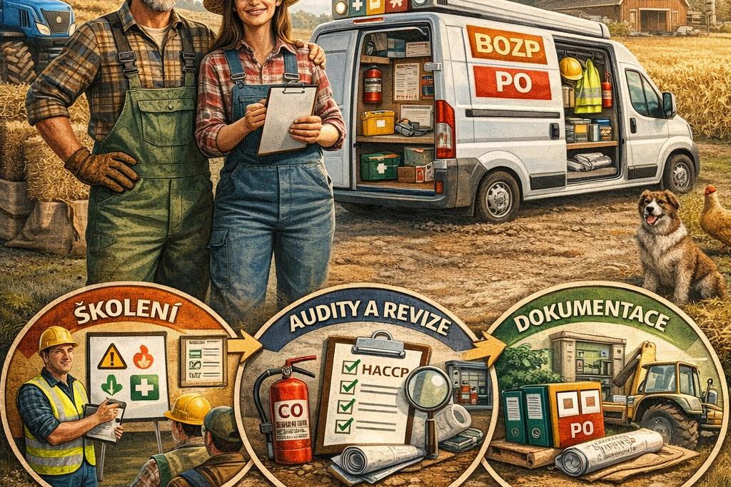 Služby  firmy. Školení , dokumentace.