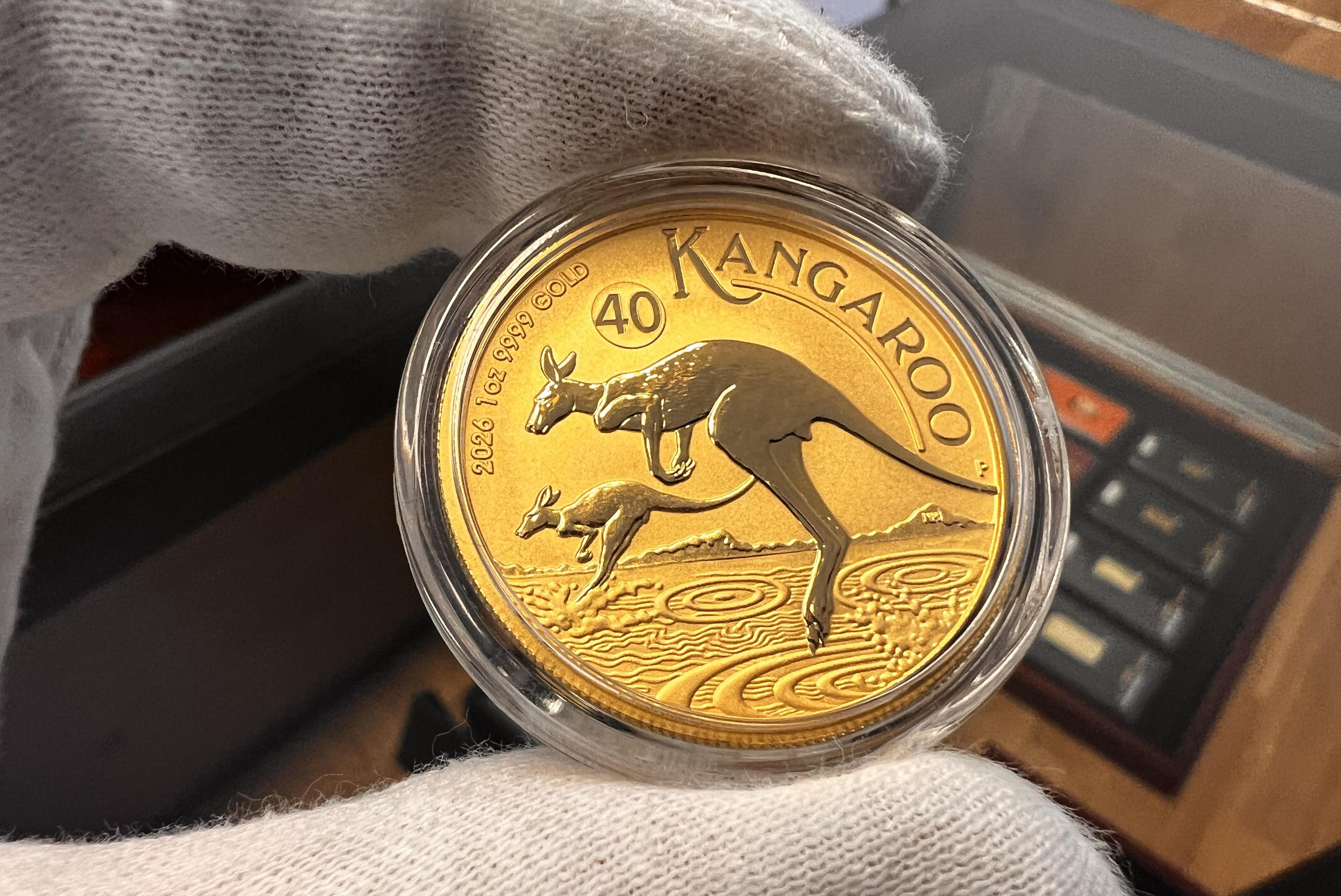 Mince týdne: Australian Kangaroo 1 oz (zlato)