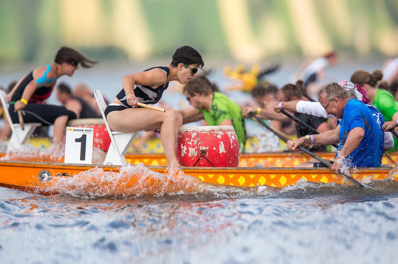Dračí lodě - teambuilding
