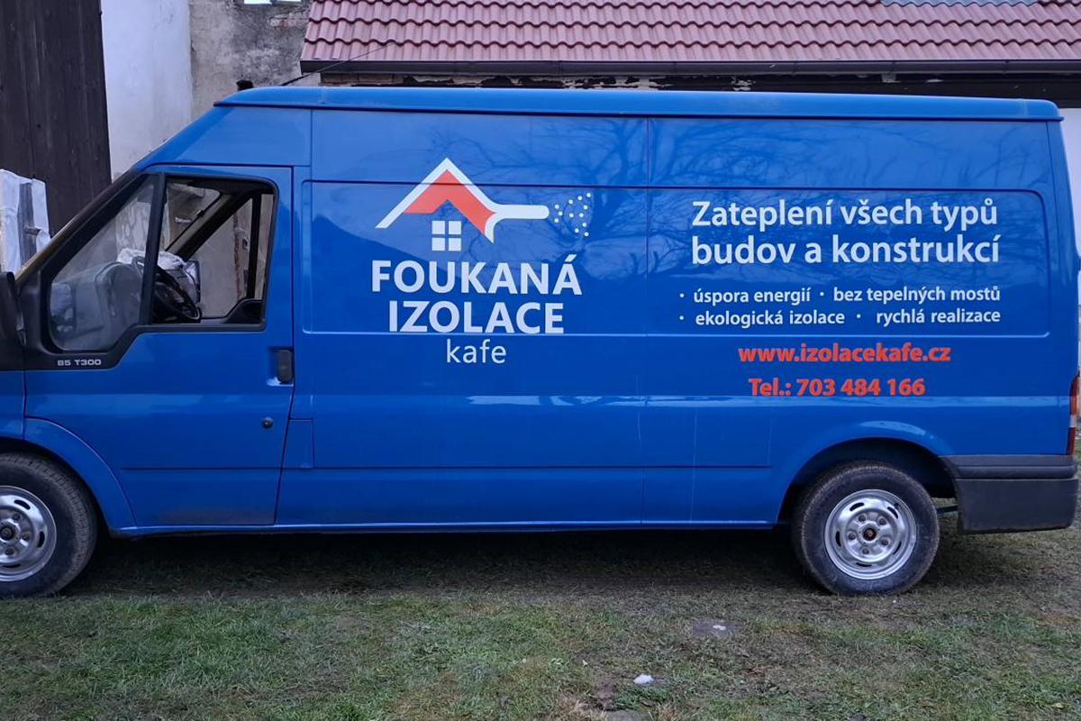 Foukaná izolace kafe