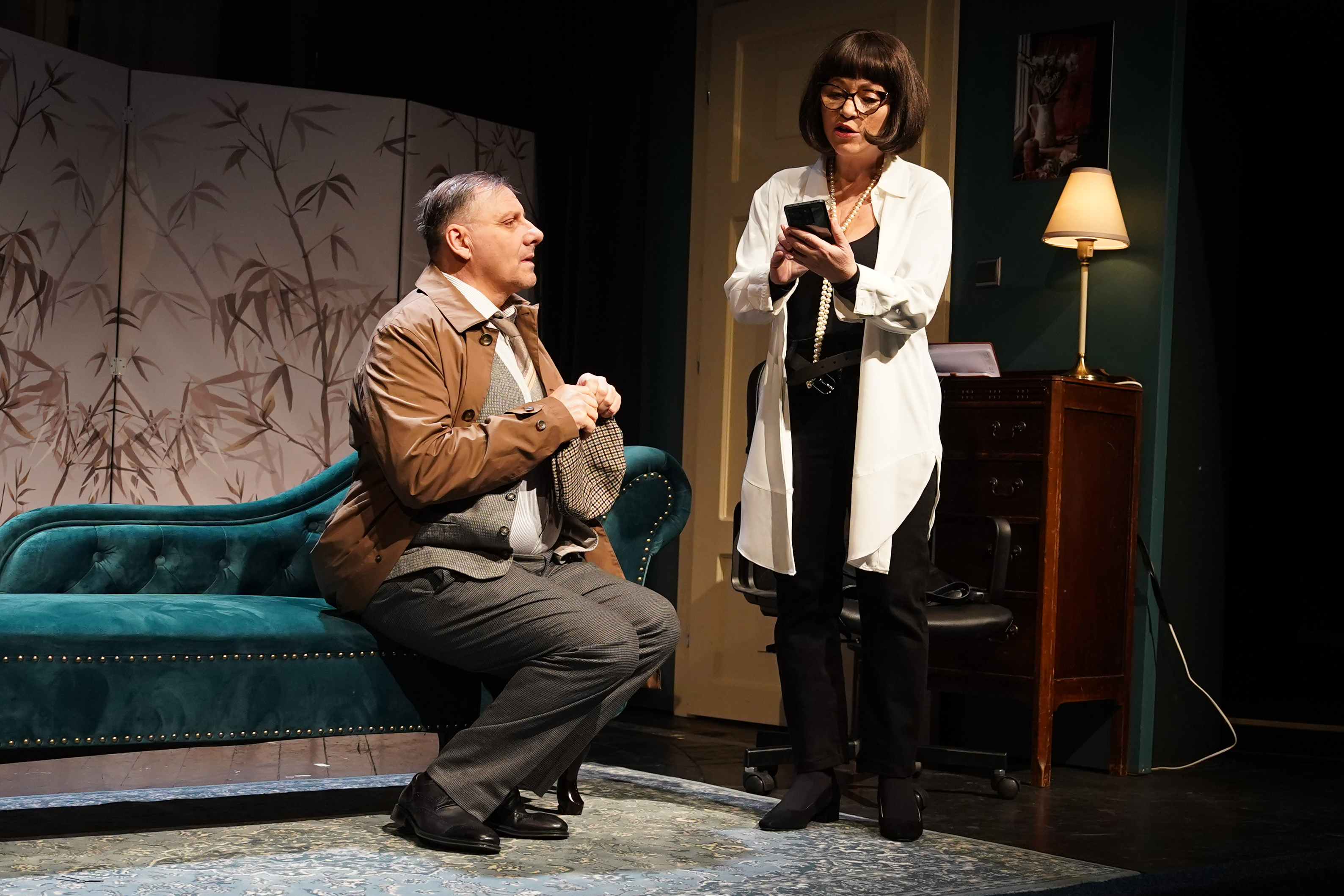 Premiéra komedie Nejsem cvok! v Divadle Kalich.