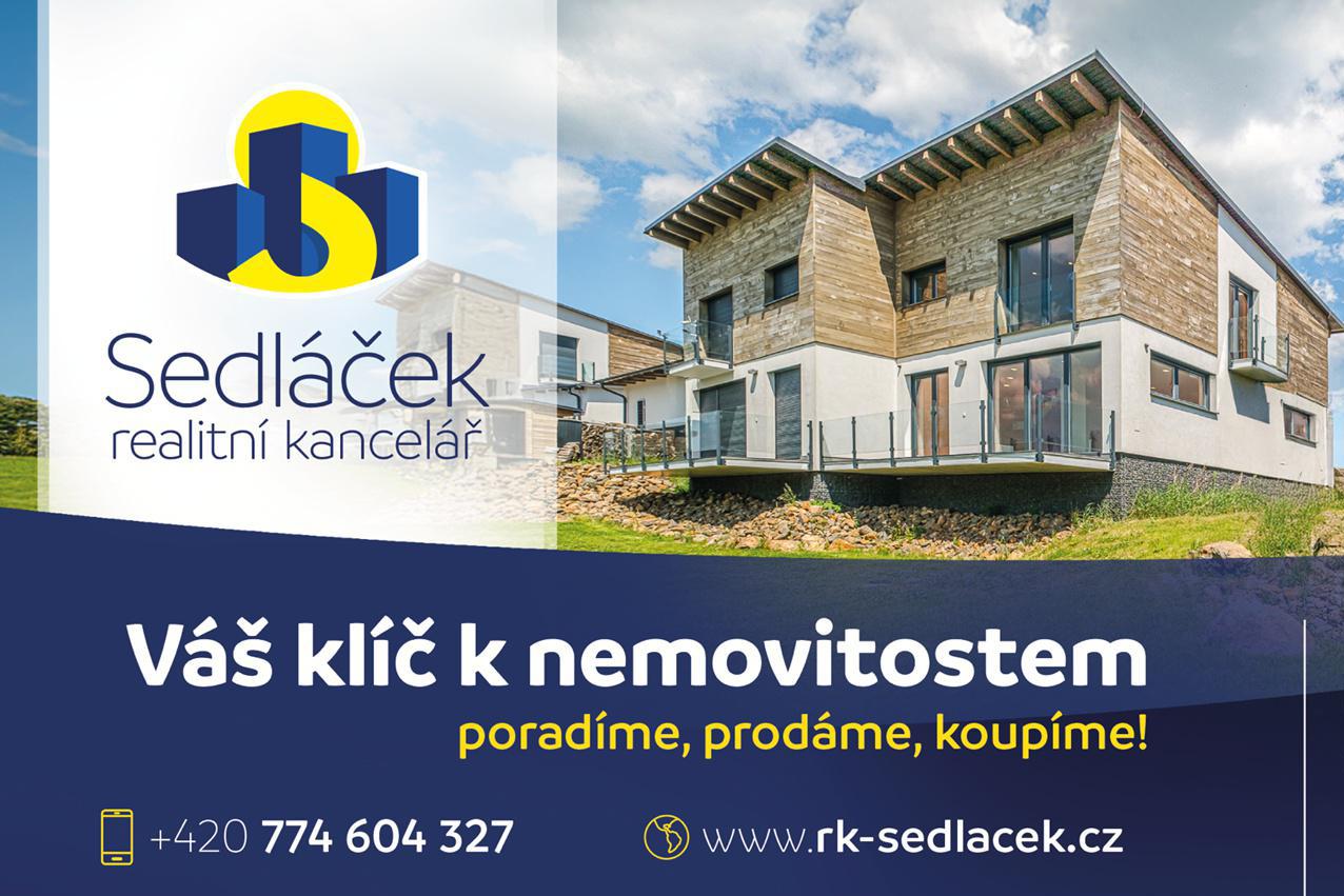 RK Sedláček – spolehlivý partner v realitách.