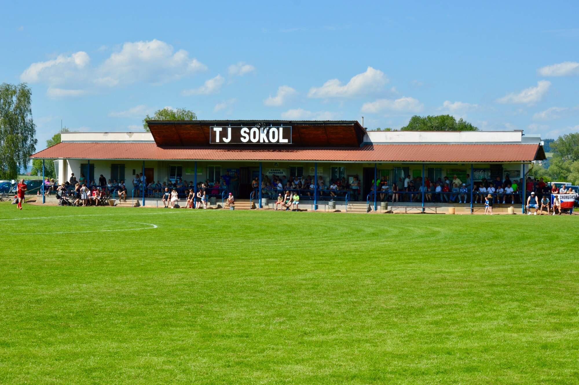 Fotbalové hřiště Tělovýchovná jednota Sokol Chomutice