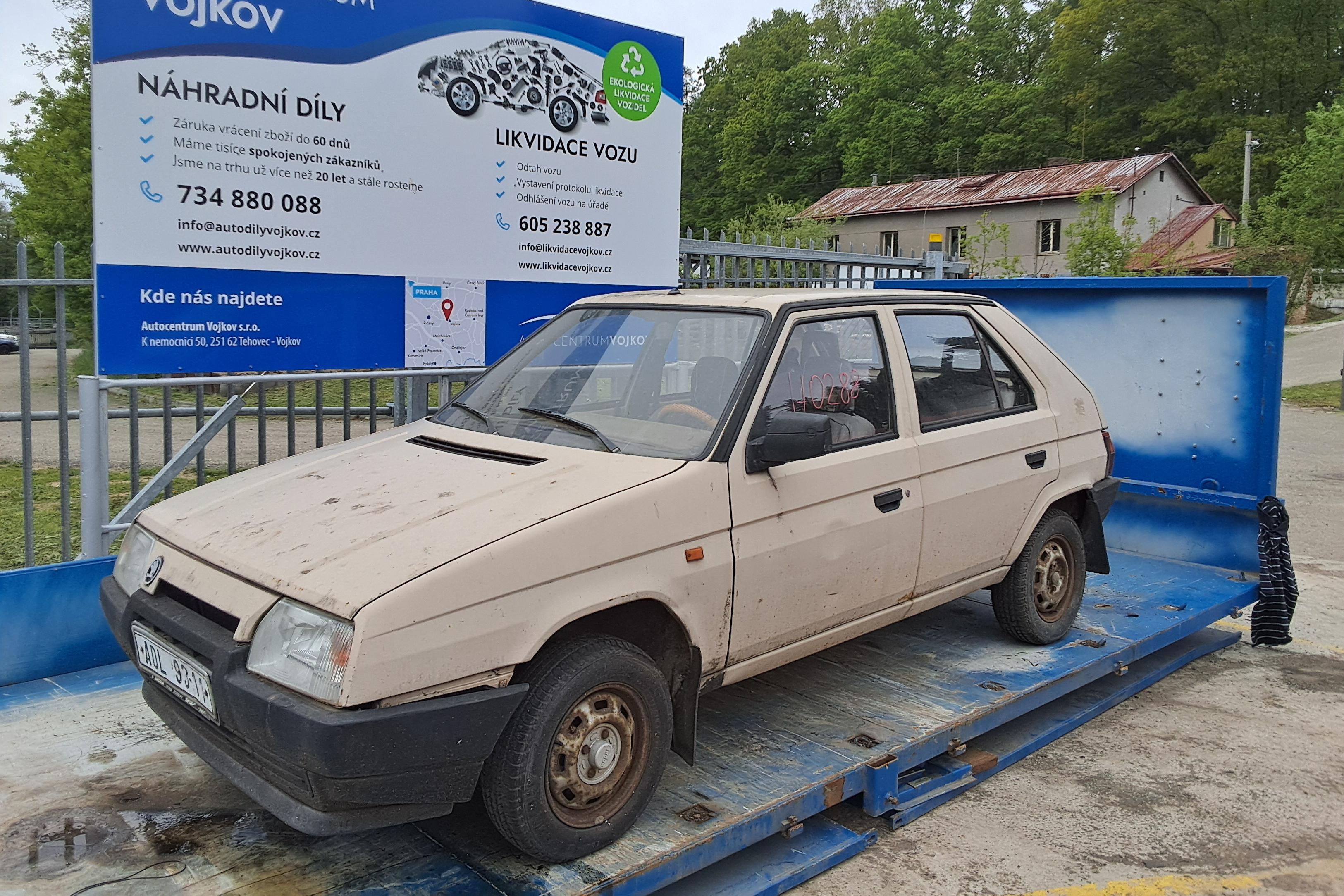 Přivezte autovrak a vyplatíme 4000 Kč