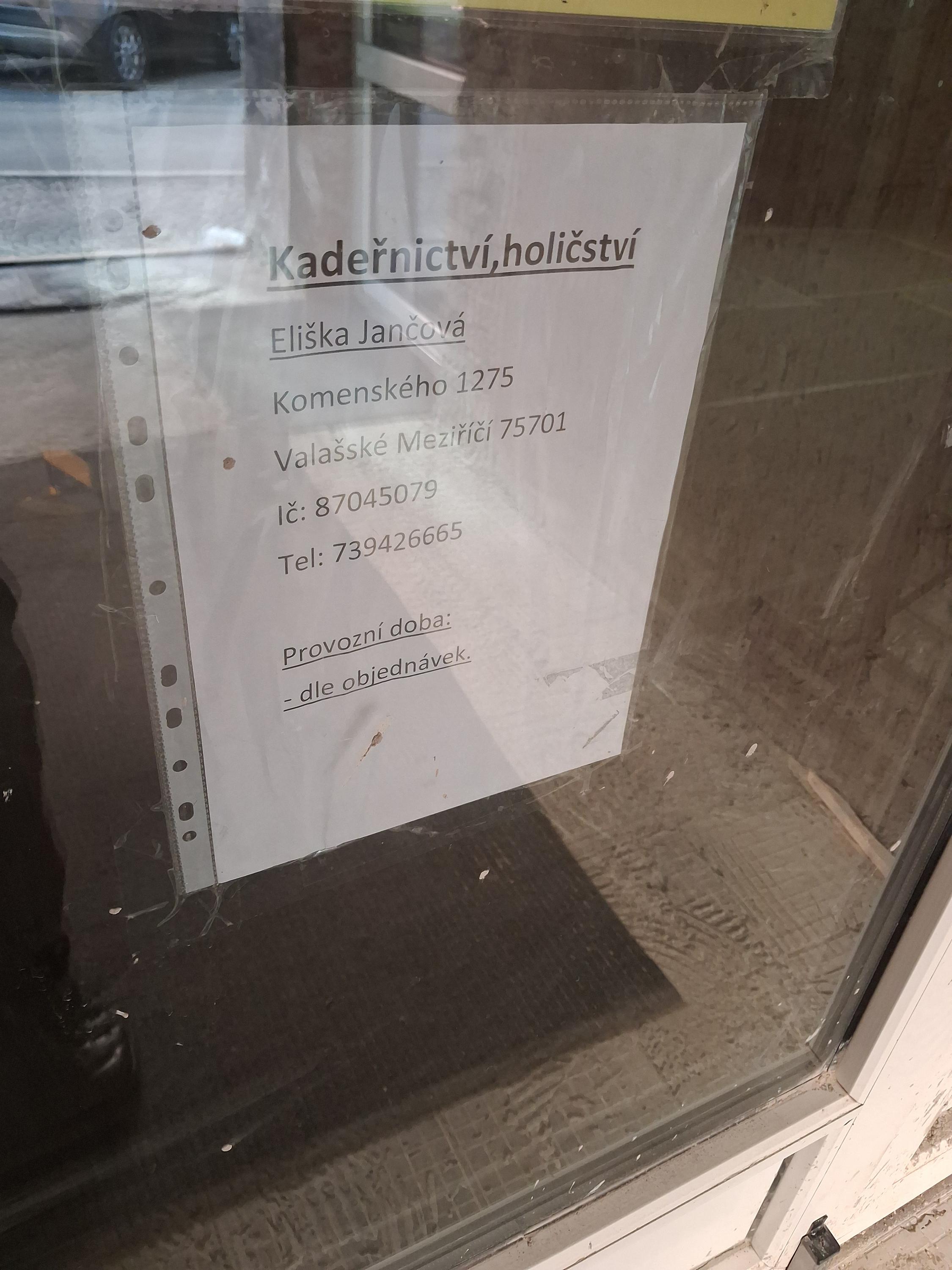 Kadeřnictví - Eliška Jančová foto 2