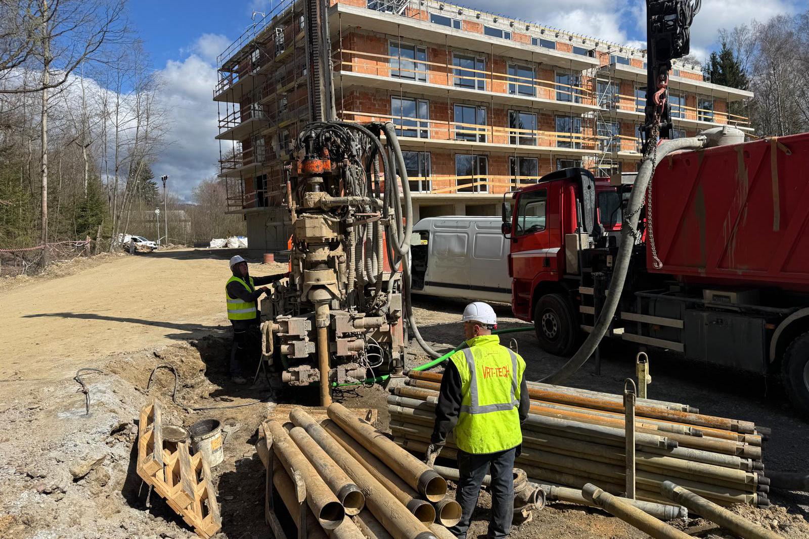 Vrt-Tech. Vrty pro tepelná čerpadla