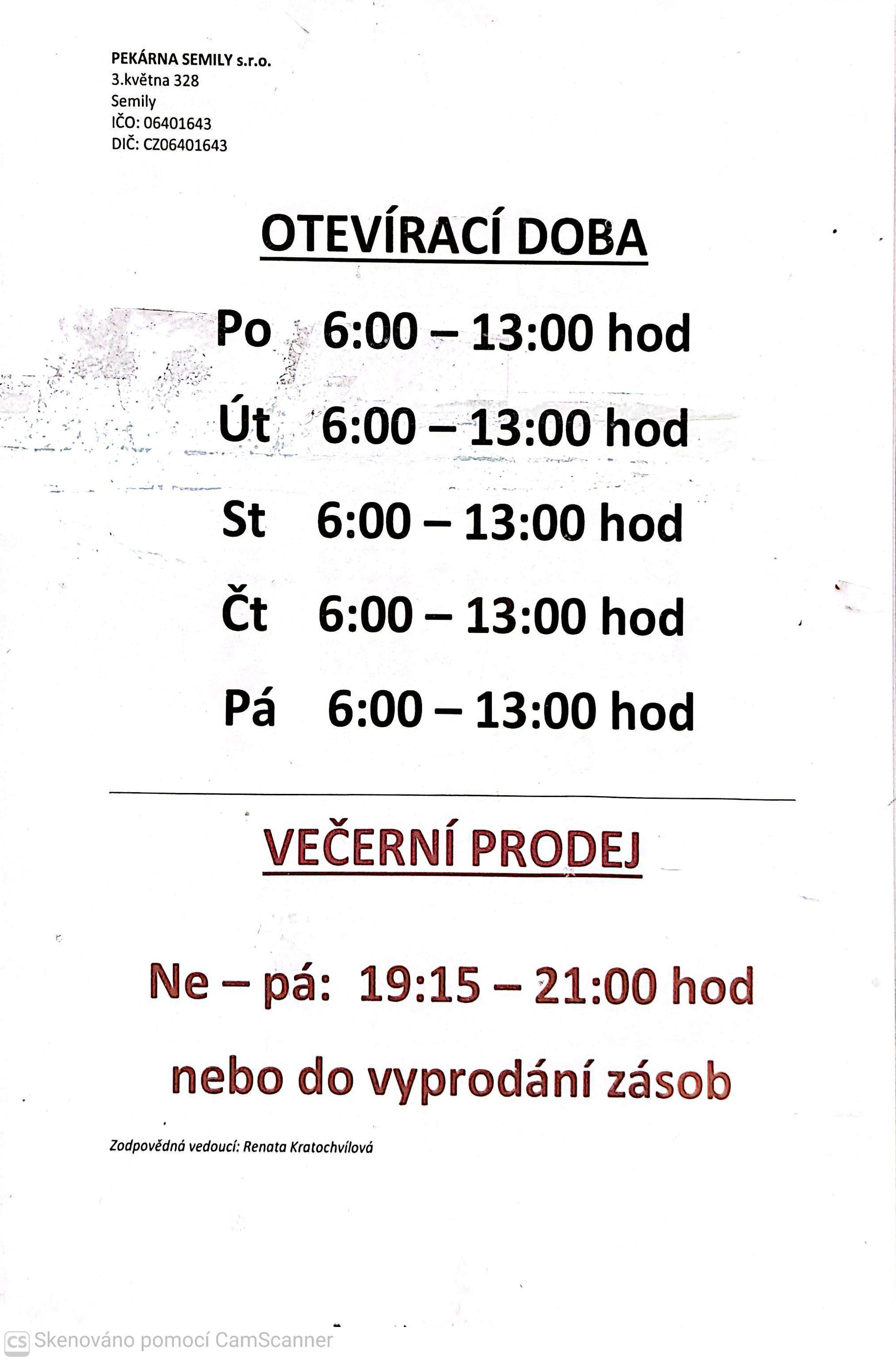 Pekárna Semily foto 2