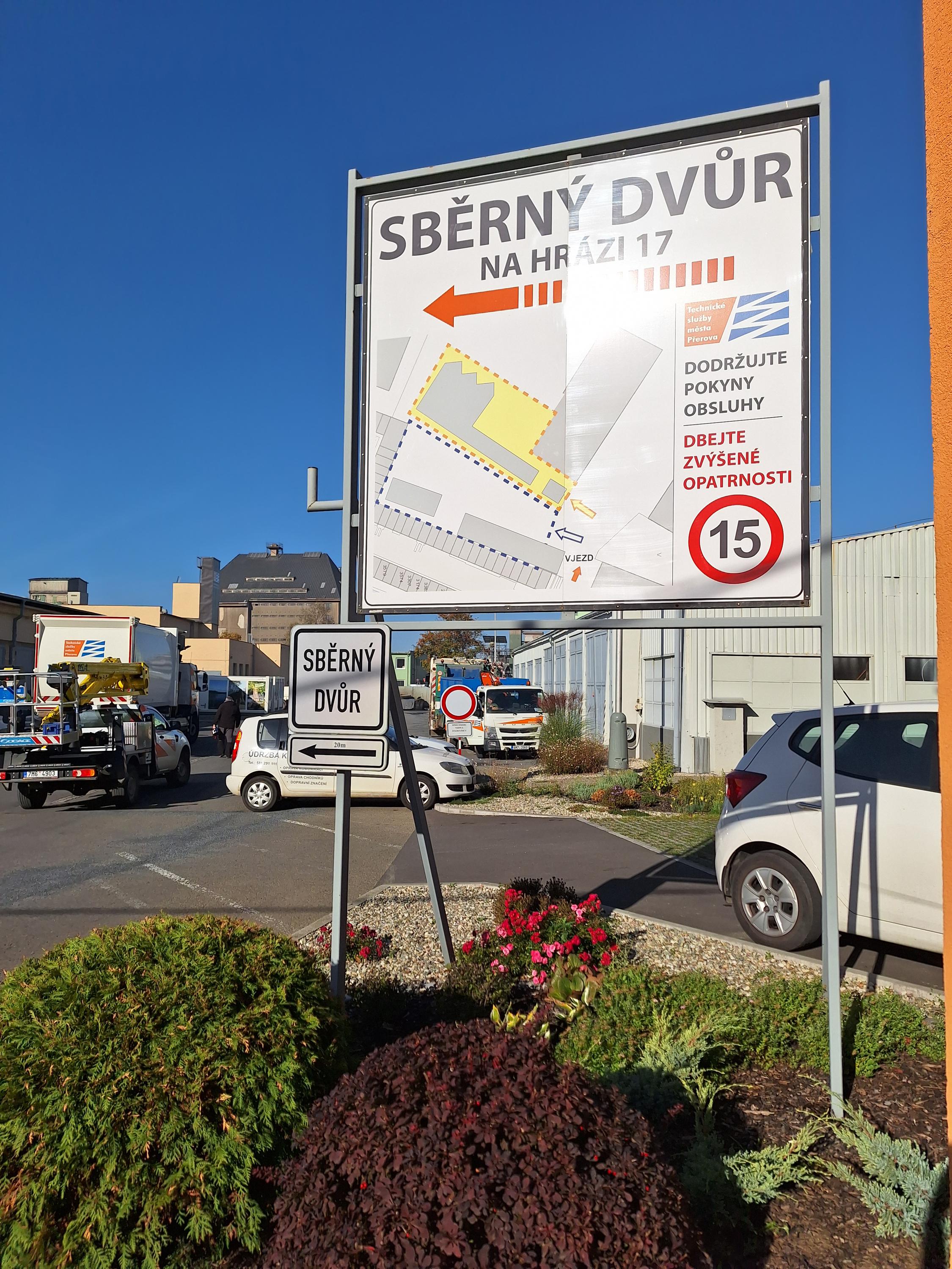 Sběrný dvůr Na Hrázi foto 2