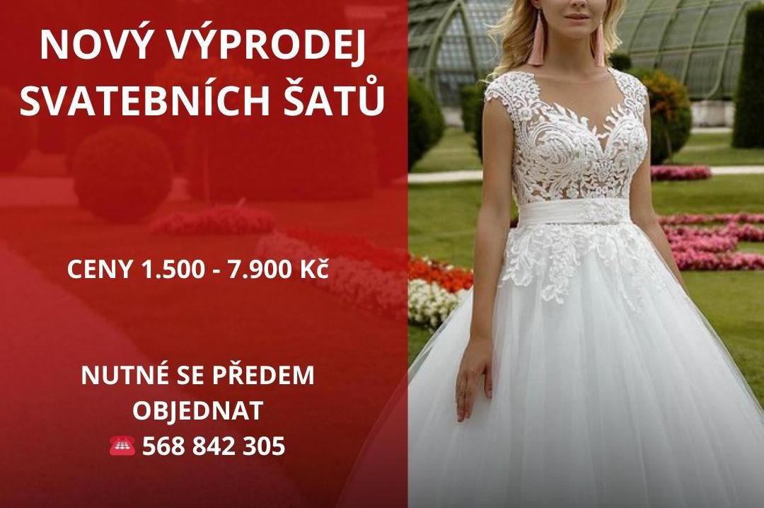 Výprodej svatebních šatů z půjčovny