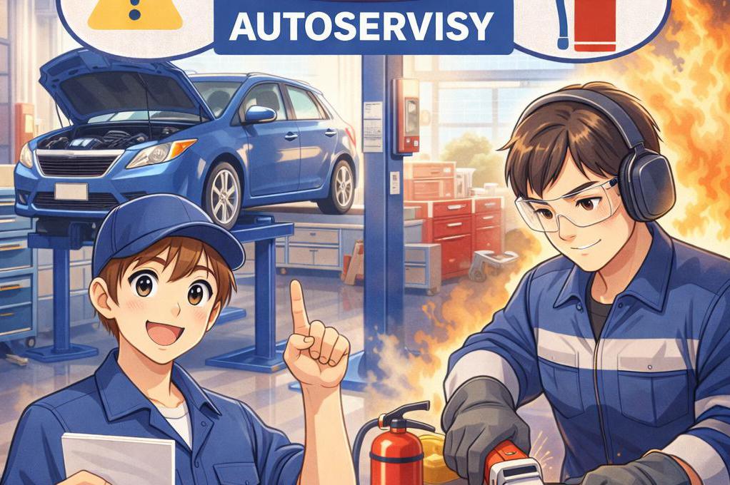 Dokumentace BOZP, PO pro autoservisy, dílny, atd.