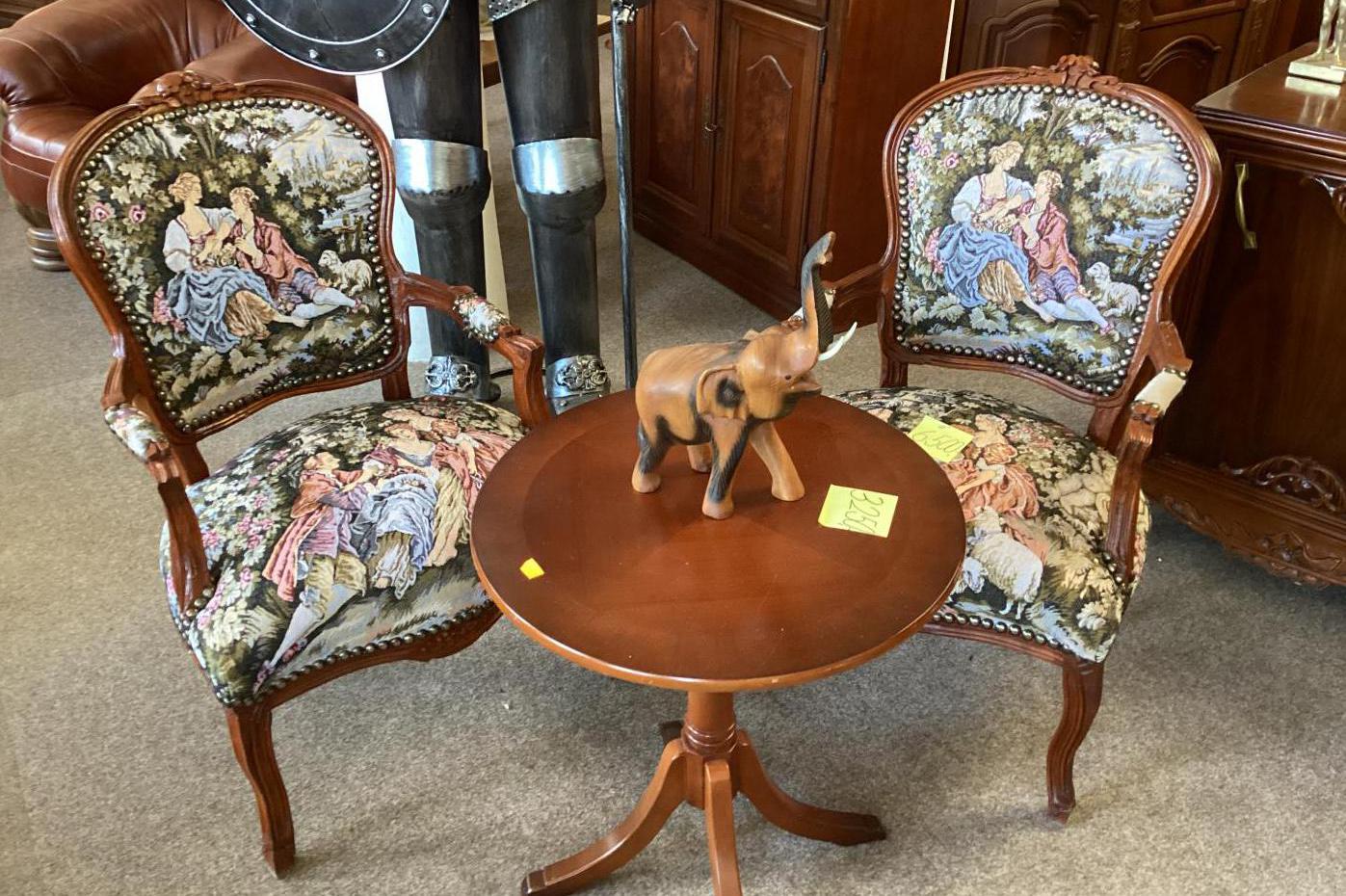 Barokni křesílko Romeo a Julie