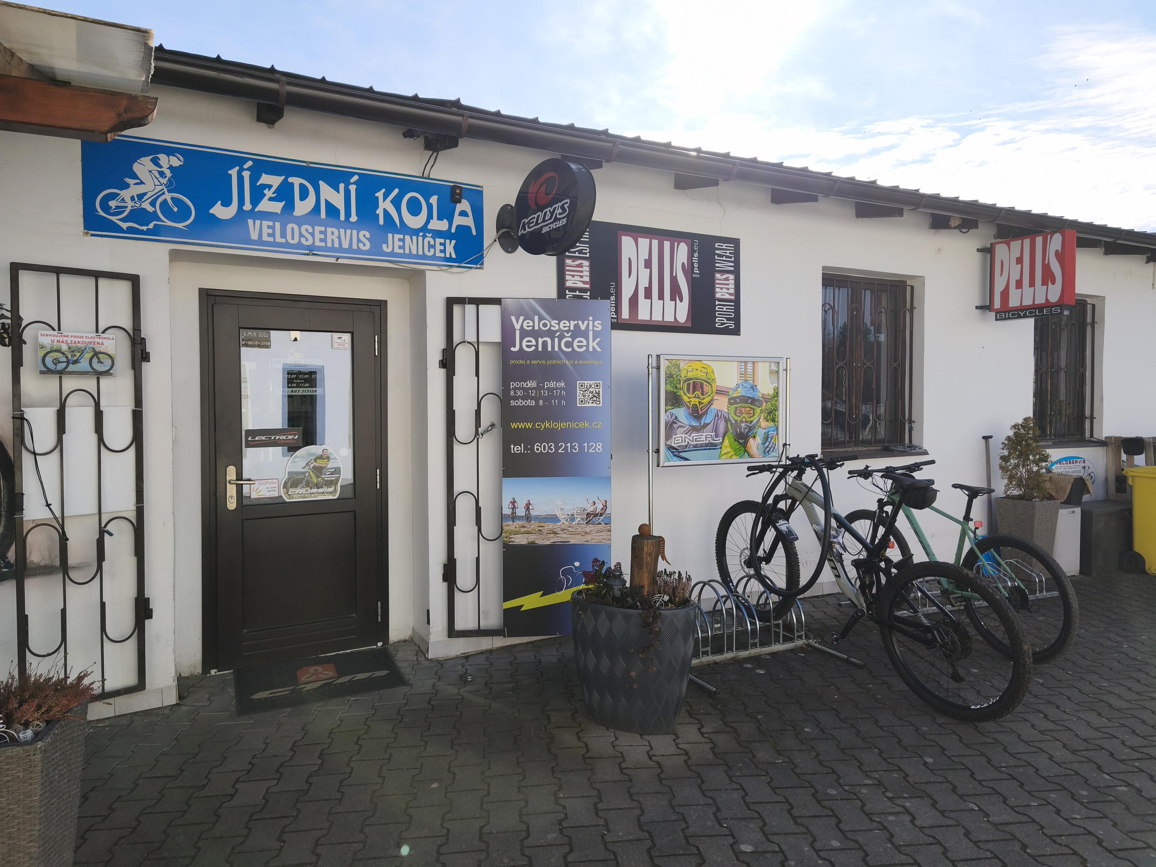 Veloservis Jeníček - jízdní kola a doplňky