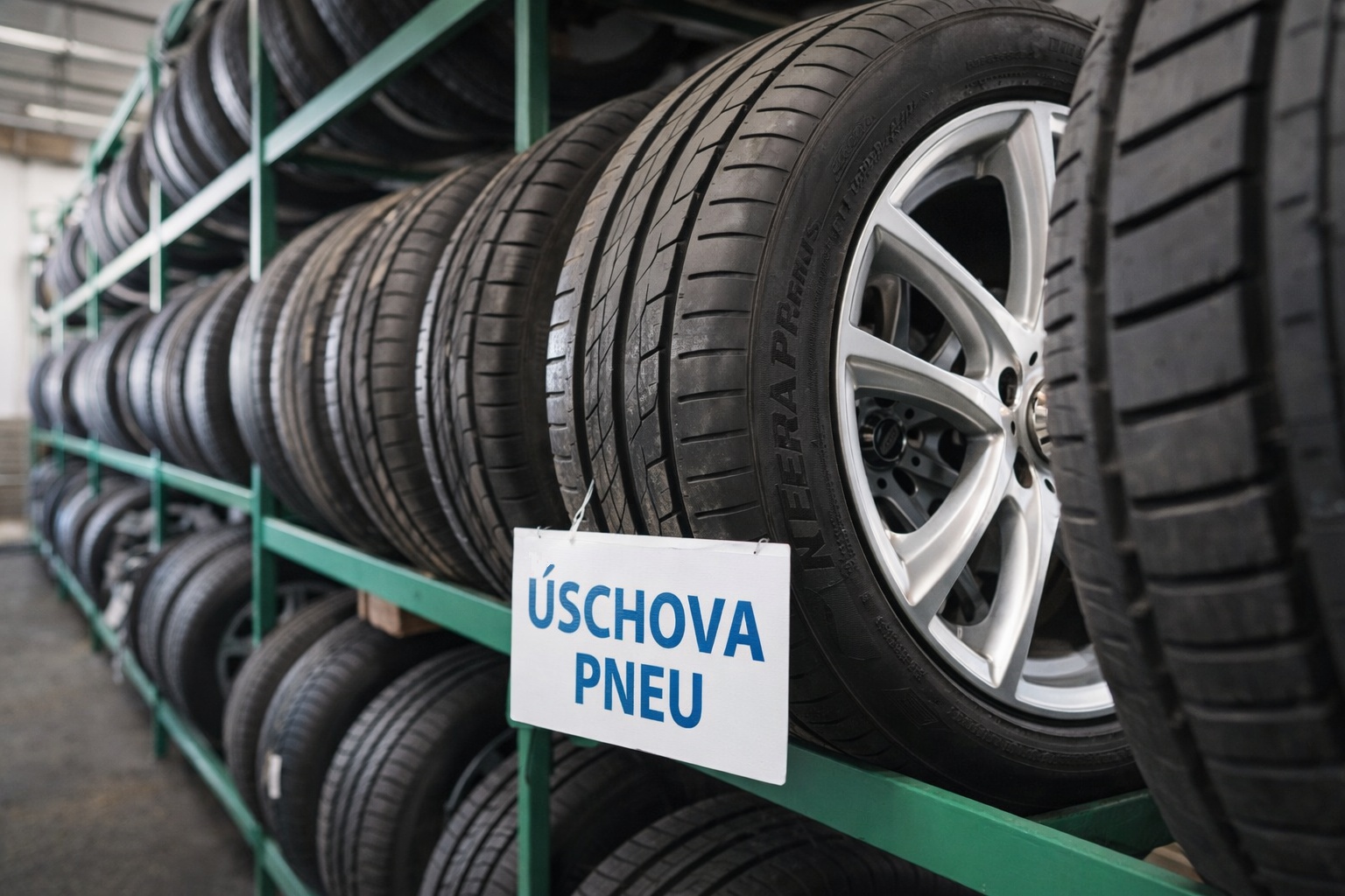 Uskladnění pneu/kol