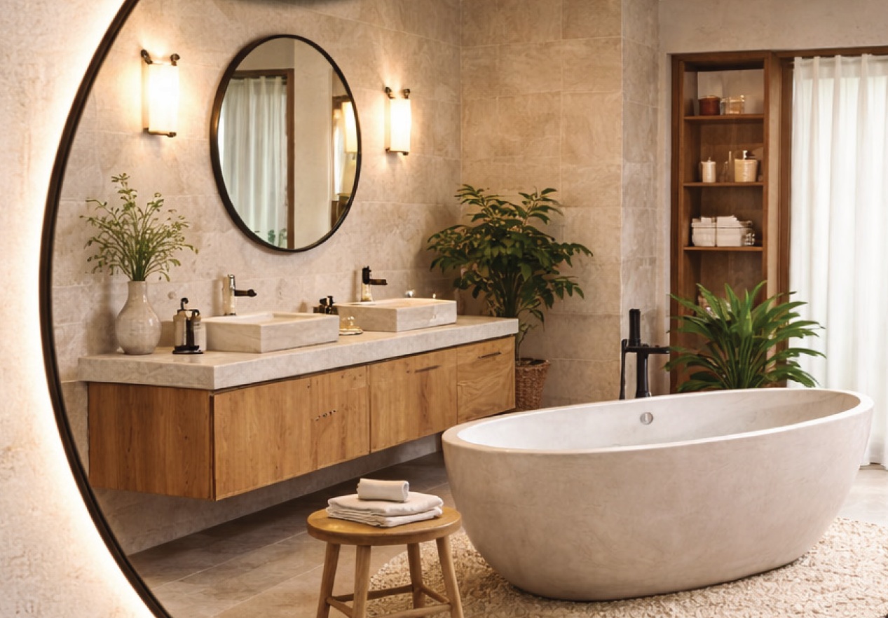 Koupelny Krauer: vizualizace koupelny 3D