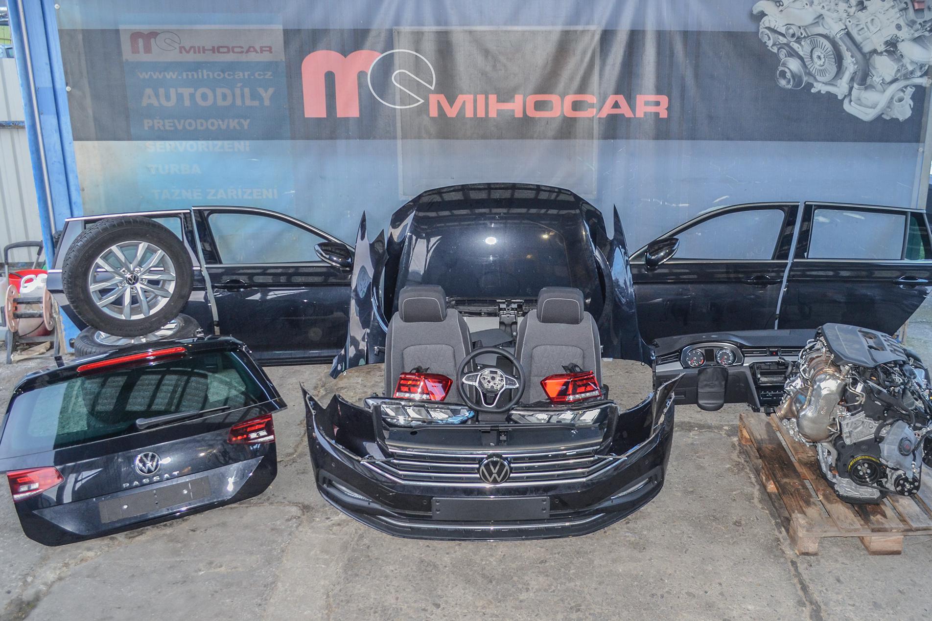 Náhradní díly VW PASSAT B8 FACELIFT 2019