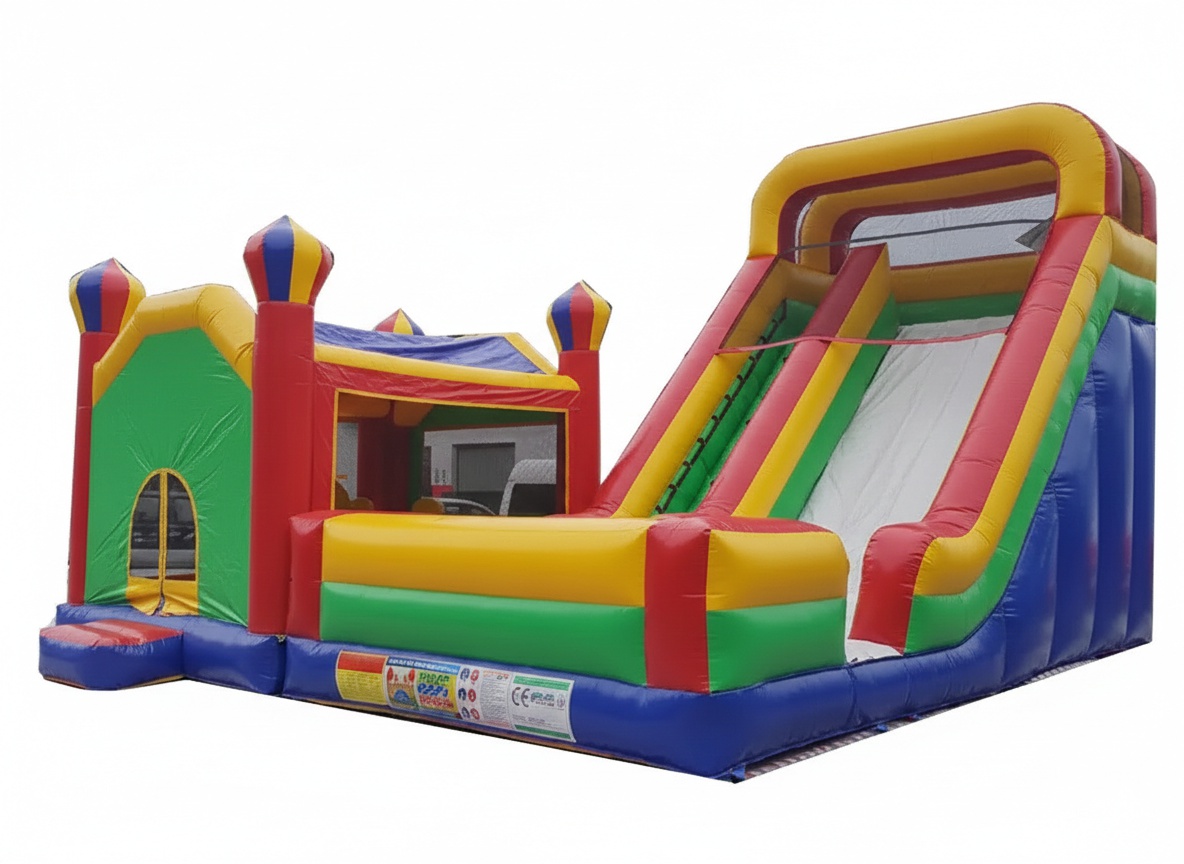 Půjčení skákacího hradu Aladin se skluzavkou Maxi