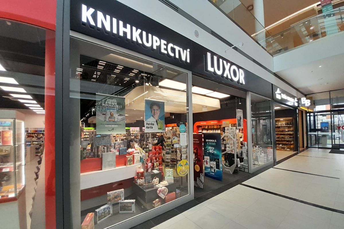 Knihkupectví Luxor OC Krakov