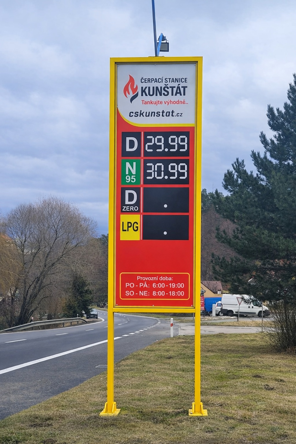 Čerpací stanice Kunštát foto 3