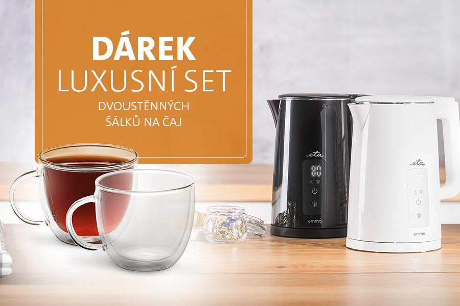 Dárek ke dvouplášťovým konvicím