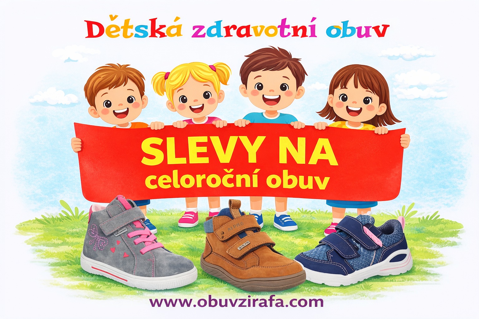 sleva  na celoroční obuv