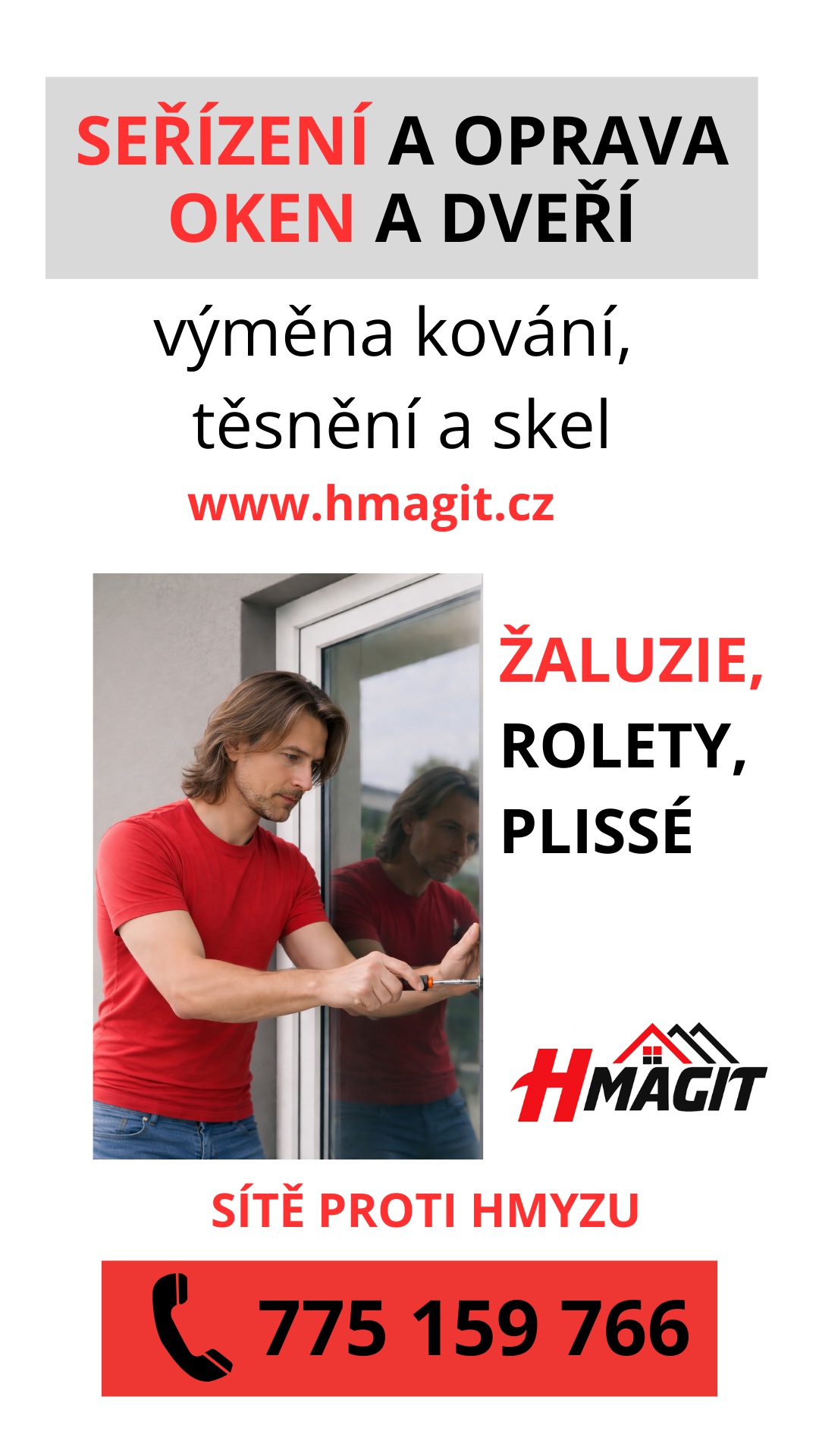 Hmagit - Seřízení a oprava oken a dveří, Martin Jonáš foto 2