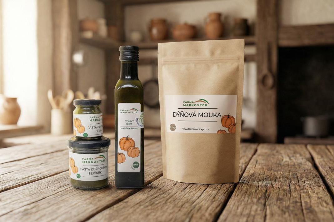 Novinka: Rozšiřujeme dýňovou řadu o RAW olej a pas