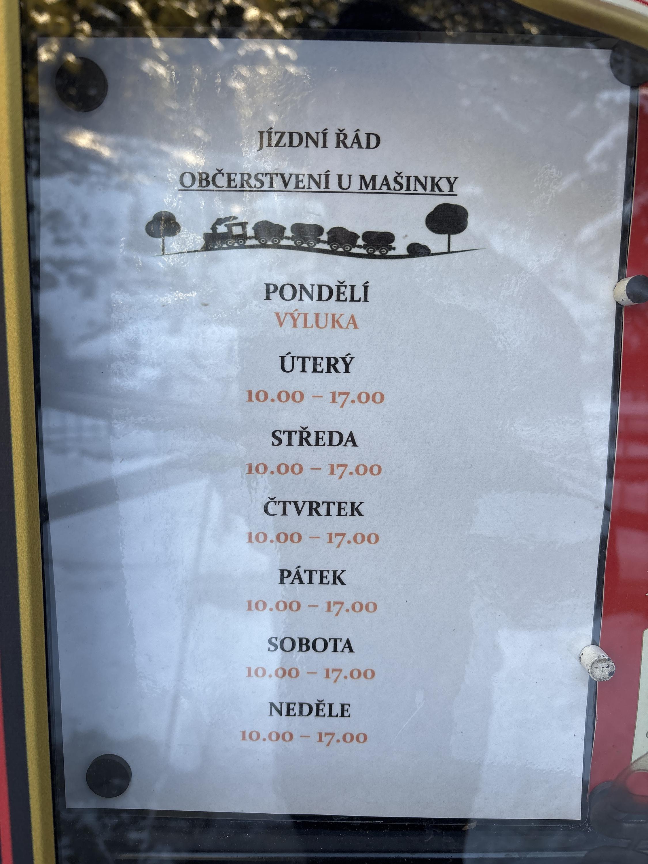 Občerstvení u Mašinky foto 4