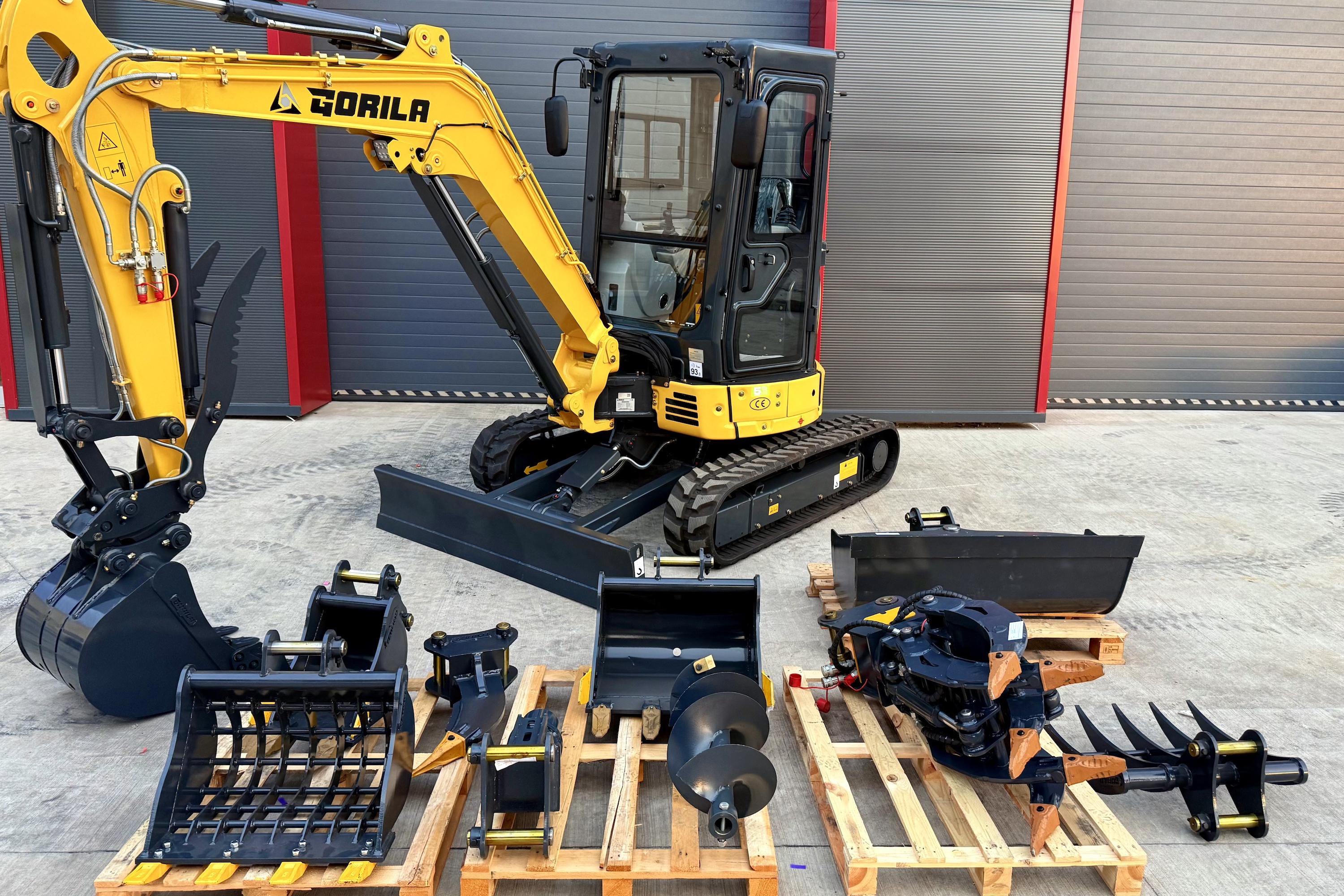 PÁSOVÝ MINIBAGR GORILA G40S I PRO CAB !!! MEGA