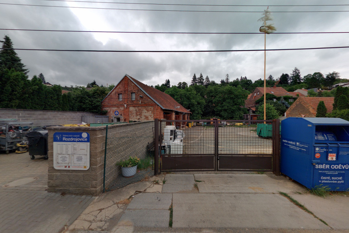 Sběrný dvůr odpadů Rozdrojovice