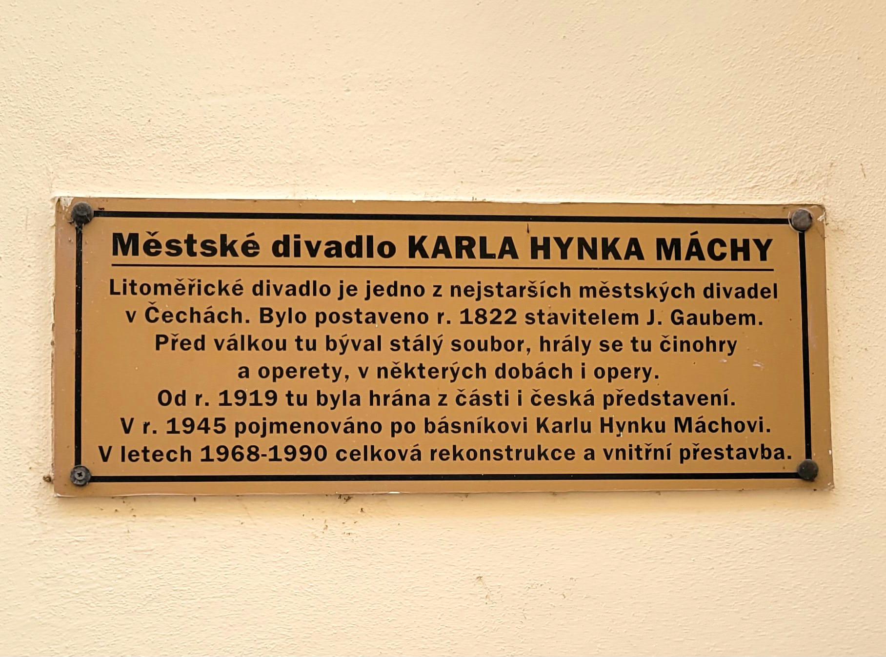 Divadlo K. H. Máchy foto 5