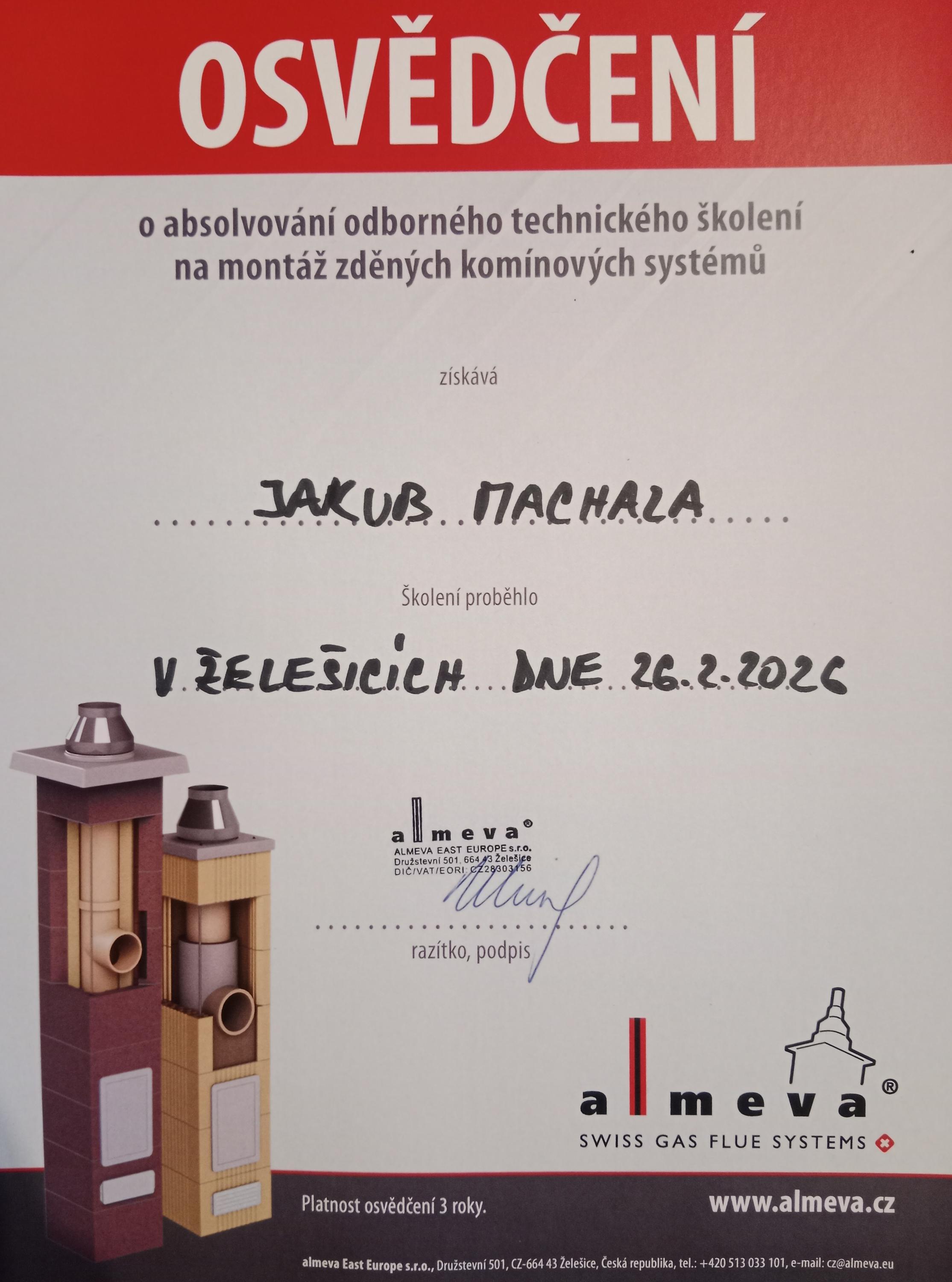 Kominictví Machala foto 2
