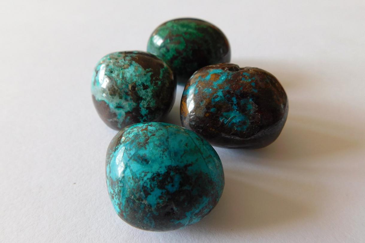 Chryzokol Matrix - tajemný kámen z Peru