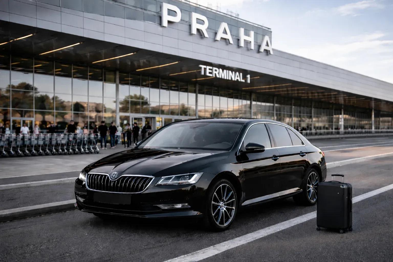 Taxi z/na letiště Václava Havla, Praha